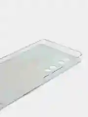 Светло-коричневый силиконовый чехол на Honor 70 / Хонор 70 прозрачный, с рисунком, защита камеры