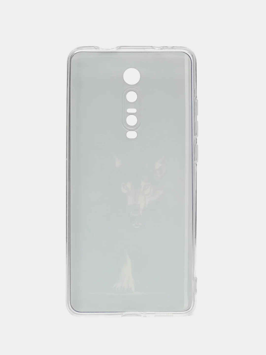 Серый меланж чехол на Xiaomi Redmi K20/K20 Pro/Mi 9T/Mi 9T Pro / Сяоми Редми К20 прозрачный, с рисунком