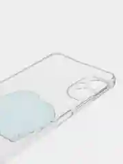 Бежевый чехол на Tecno Spark 9 Pro / Текно Спарк 9 Про прозрачный, с рисунком, защита камеры
