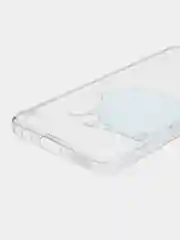Бежевый чехол на Tecno Spark 9 Pro / Текно Спарк 9 Про прозрачный, с рисунком, защита камеры