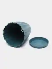 Зелёный хаки горшок для цветов, кашпо для комнатных растений
