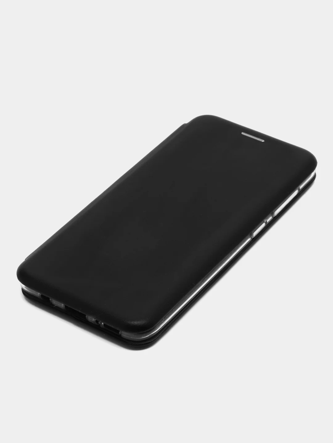 Темно-синий чехол-книжка чёрная для Samsung A30 / A20 / M10s / M20
