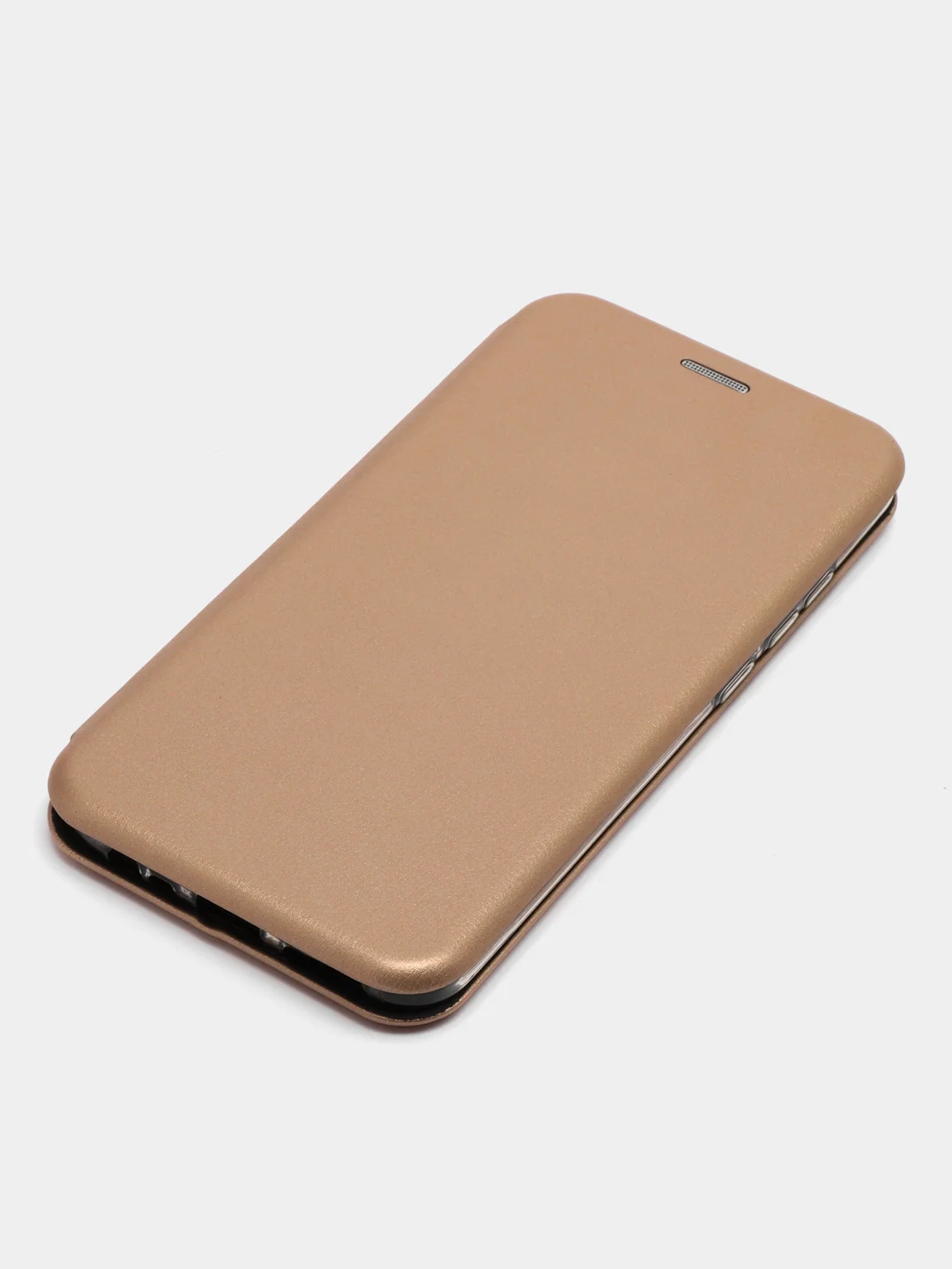Золотой чехол-книжка с карточкой для Xiaomi Redmi 8A