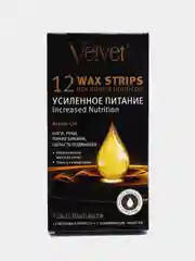 Velvet восковые полоски Argan Oil "Усиленное питание"