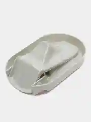 Белый подставка для ложки и крышки "Корсо"