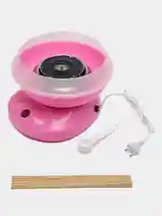 Розовый cotton candy maker аппарат для приготовления сахарной ваты дома