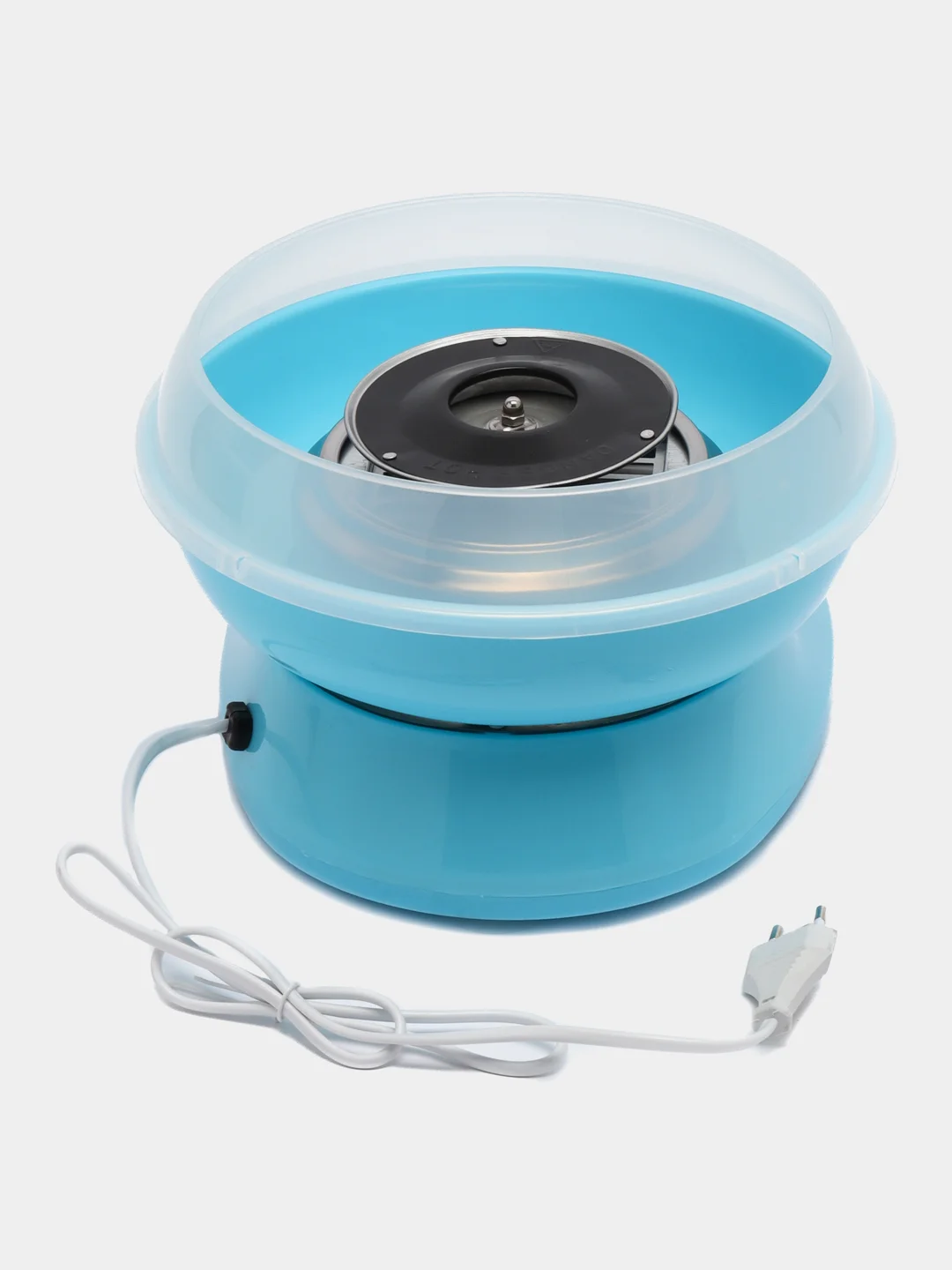 Голубой cotton candy maker аппарат для приготовления сахарной ваты дома