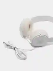 Белый проводные наушники MZ-72 с микрофоном для смартфона, ноутбука и компьютера