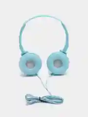Синий проводные наушники MZ-72 с микрофоном для смартфона, ноутбука и компьютера