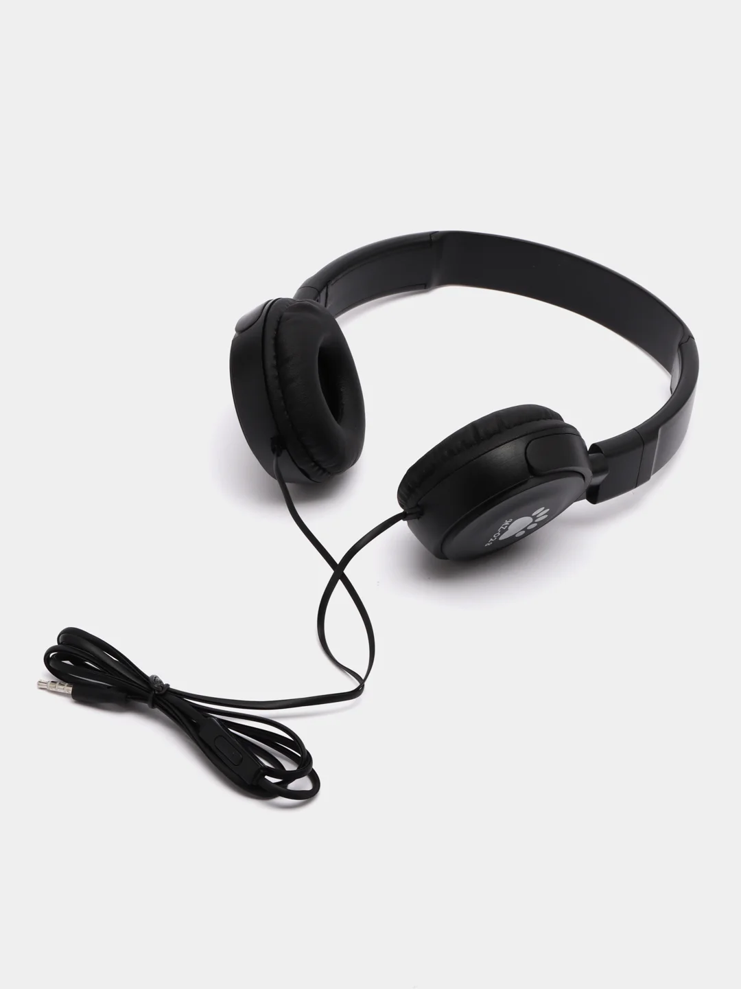 Черный проводные наушники MZ-72 с микрофоном для смартфона, ноутбука и компьютера