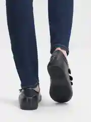 Черный женские кеды на липучке