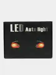 Красный комплект автомобильных светодиодных ламп LED P21/5W