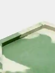 Поднос / подставка из гипса, шестиугольник, несколько цветов