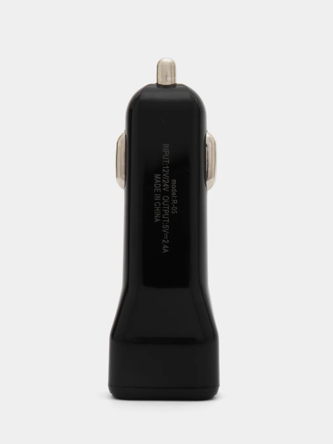 Угольный автомобильное зарядное устройство, 12в, 2 порта USB/зарядка в машину в прикуриватель