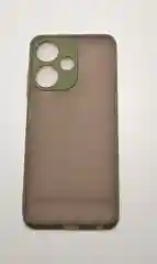 Белый чехол INFINIX HOT 30i с матовой спинкой и защитой камеры