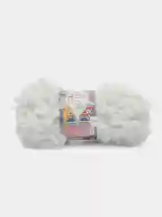 Белый пряжа Puffy Fine Alize 14 м, 100 гр