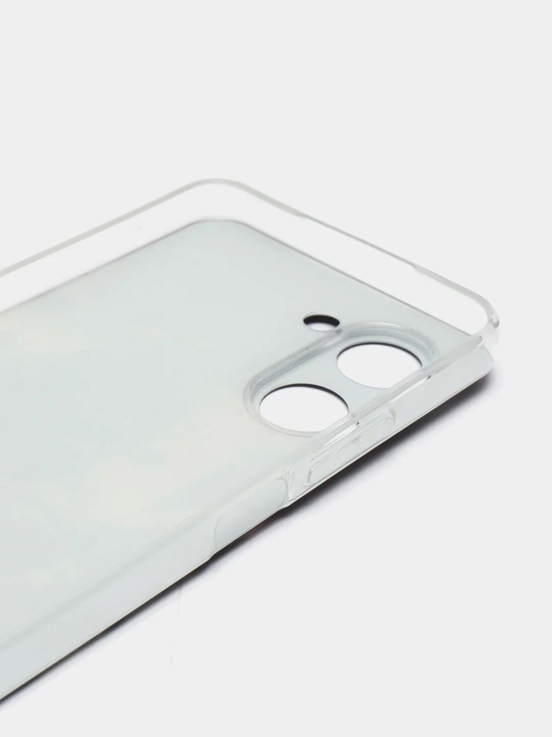 Песочный хаки силиконовый чехол на Realme C33 / Реалми С33 прозрачный, с рисунком, защита камеры
