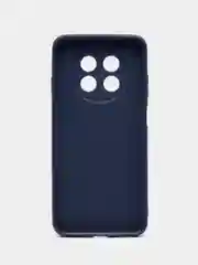 Синий чехол BROSCORP для Huawei Nova Y91 матовый силиконовый тонкий, бортик вокруг камер