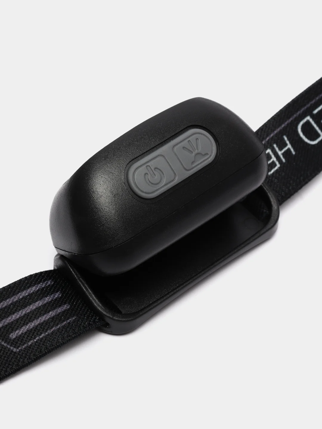 Черный фонарь налобный светодиодный HeadLamp B3, с литиевым аккумулятором и сенсорным управлением