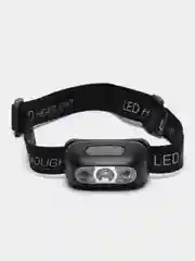 Черный фонарь налобный светодиодный HeadLamp B3, с литиевым аккумулятором и сенсорным управлением