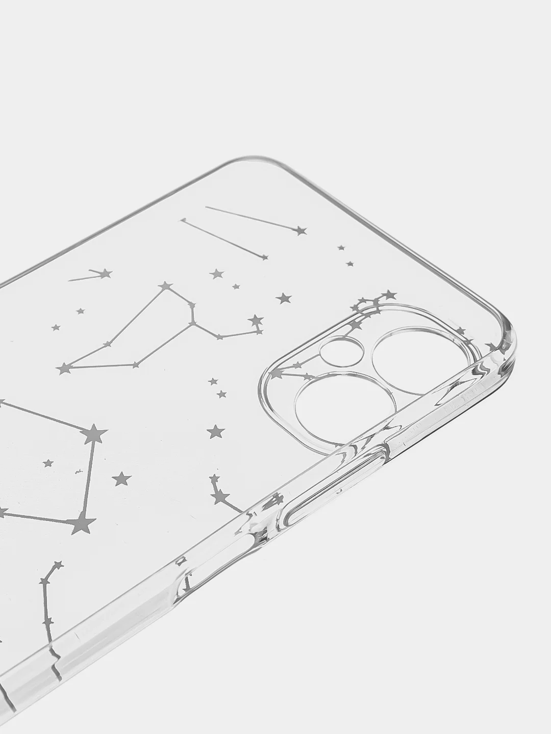 Прозрачный чехол на Tecno Spark 9 Pro / Текно Спарк 9 Про прозрачный, с рисунком, защита камеры