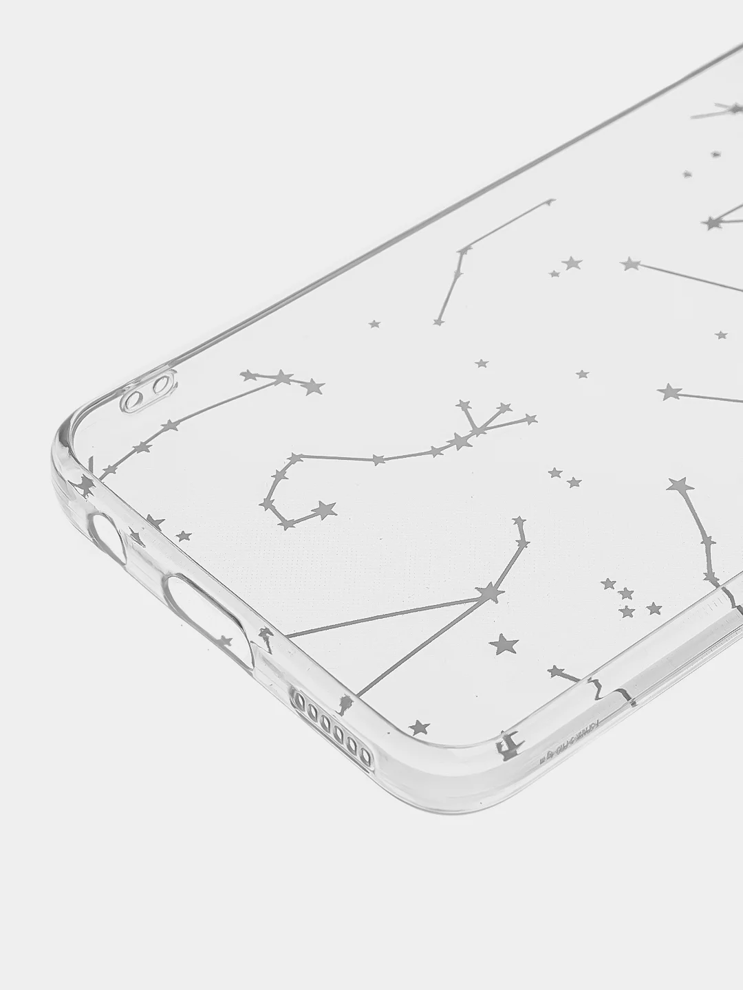 Прозрачный чехол на Tecno Spark 9 Pro / Текно Спарк 9 Про прозрачный, с рисунком, защита камеры