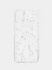 Прозрачный чехол на Tecno Spark 9 Pro / Текно Спарк 9 Про прозрачный, с рисунком, защита камеры