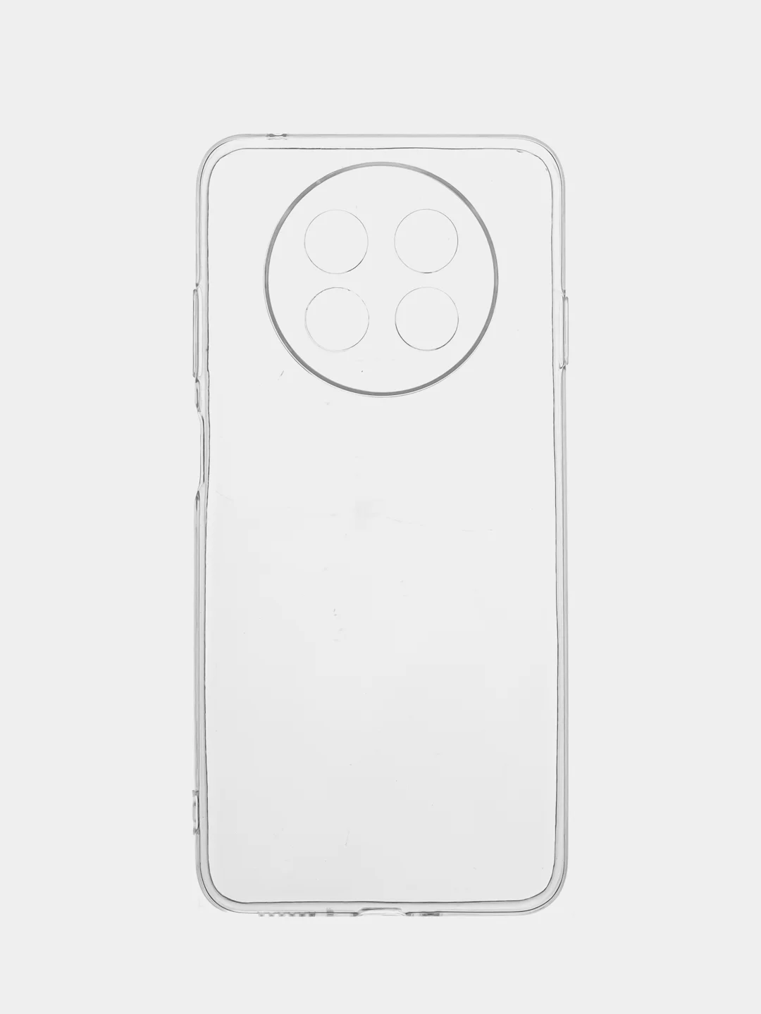 Прозрачный силиконовый чехол BROSCORP для Huawei Nova Y91, с защитой камер и от прилипания