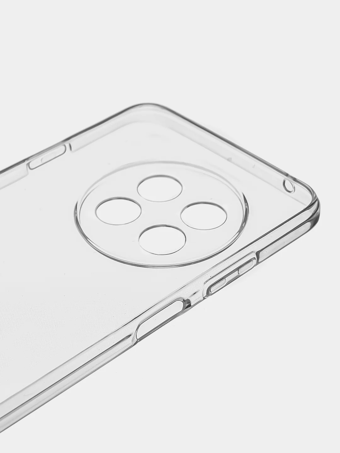 Прозрачный силиконовый чехол BROSCORP для Huawei Nova Y91, с защитой камер и от прилипания