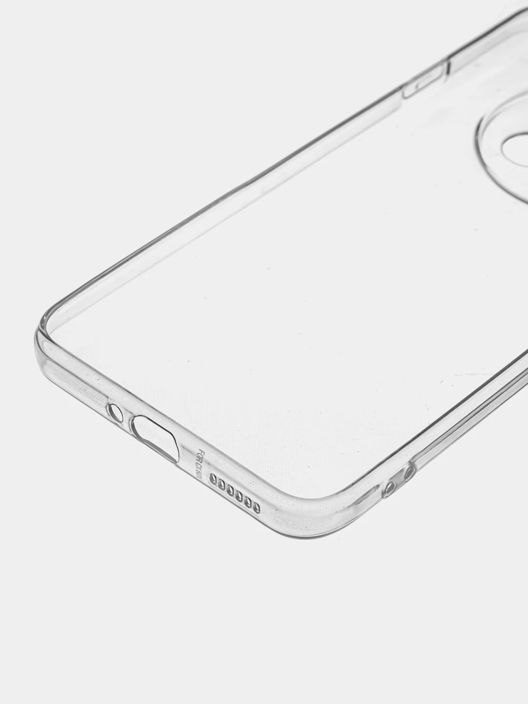 Прозрачный силиконовый чехол BROSCORP для Huawei Nova Y91, с защитой камер и от прилипания