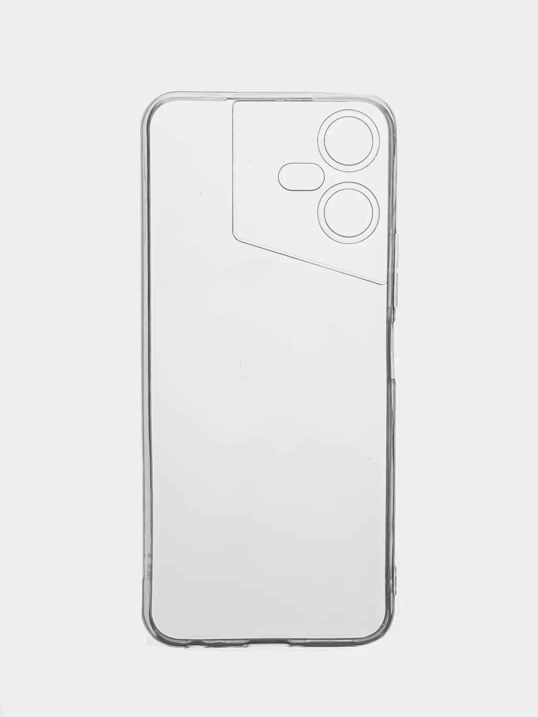 Прозрачный силиконовый чехол Broscorp для Techno Pova Neo 3, с защитой камер и от прилипания