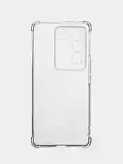 Прозрачный противоударный чехол ROSCO для Vivo V27, силиконовый, с усиленными углами