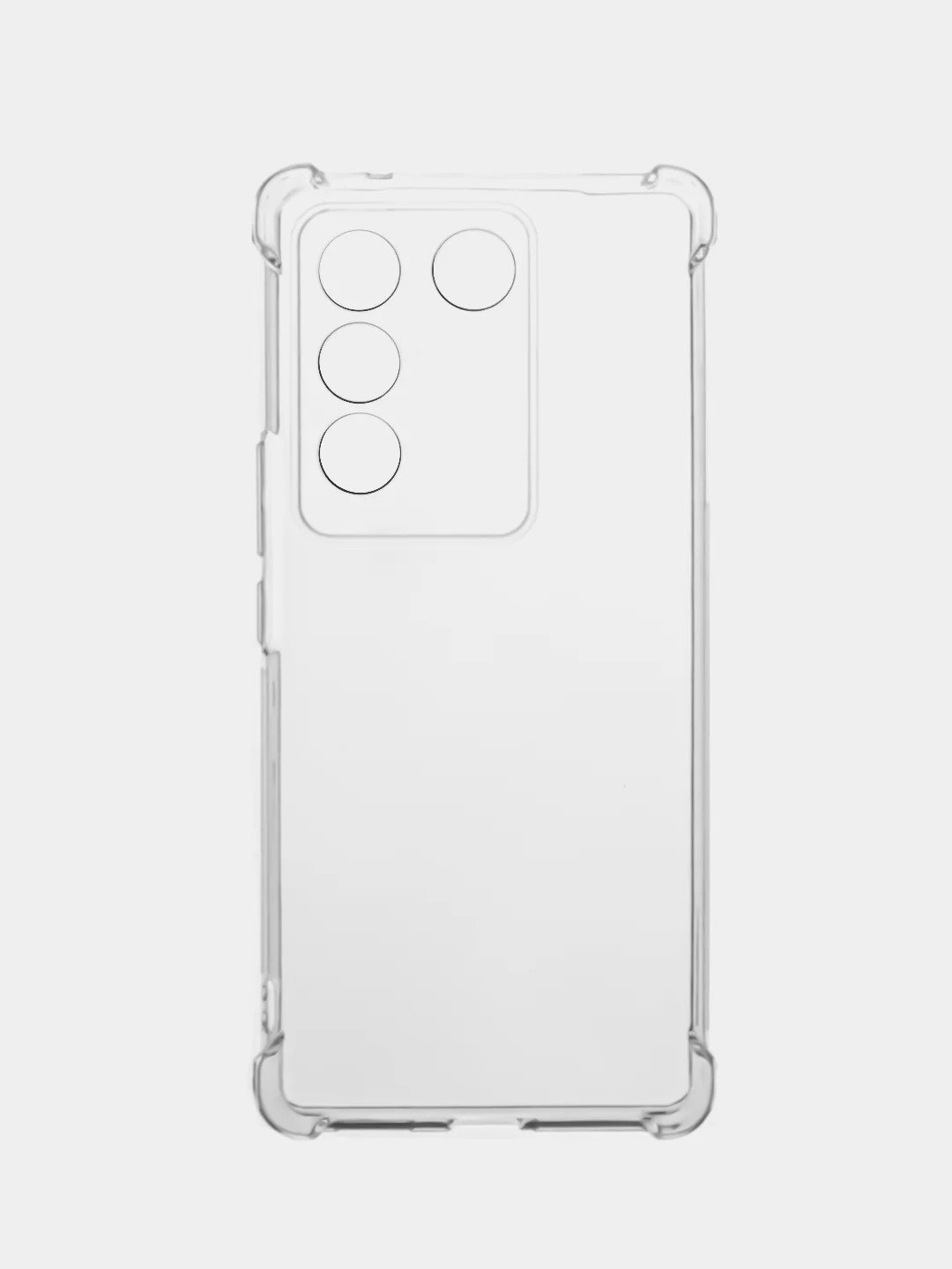 Противоударный чехол ROSCO для Vivo V27, силиконовый, с усиленными углами