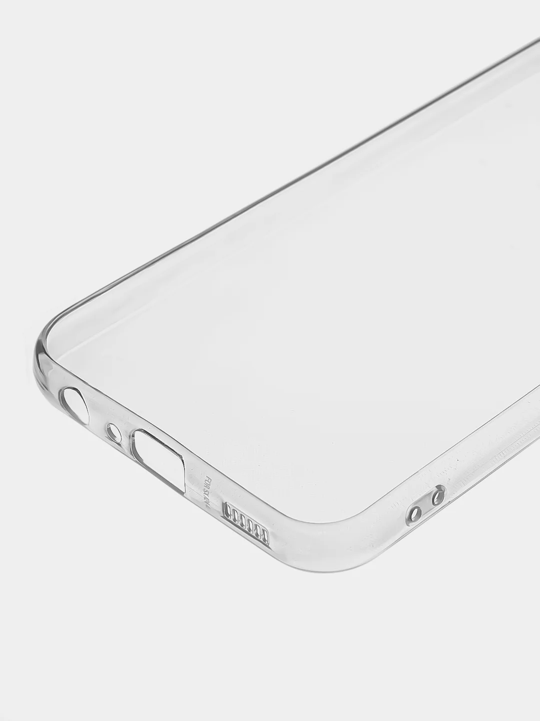 Прозрачный силиконовый чехол ROSCO для Samsung Galaxy A24, с защитой камер и от прилипания