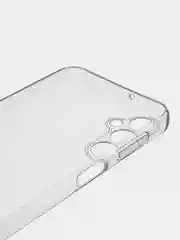 Прозрачный силиконовый чехол ROSCO для Samsung Galaxy A24, с защитой камер и от прилипания