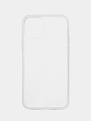 Чехол на iPhone 12, прозрачный, 1 мм