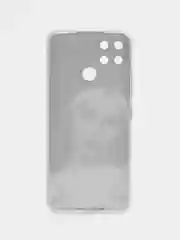 Бордовый силиконовый чехол на Oppo Realme C21Y/C25Y / Оппо Реалми C21Y/C25Y прозрачный, с рисунком