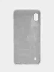 Оливковый силиконовый чехол на Samsung Galaxy A10 / Самсунг А10 прозрачный с рисунком, защита камеры