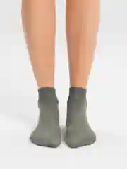 Голубой носки короткие