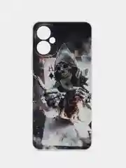 Песочный хаки чехол на Tecno Spark 9 Pro / Текно Спарк 9 Про прозрачный, с рисунком, защита камеры
