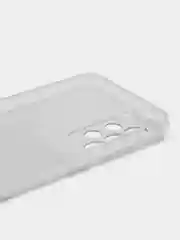 Молочный чехол на Samsung Galaxy A33 5G / Галакси А33 5G прозрачный, с рисунком, защита камеры