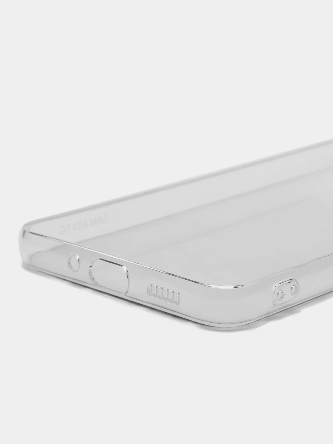 Молочный чехол на Samsung Galaxy A33 5G / Галакси А33 5G прозрачный, с рисунком, защита камеры