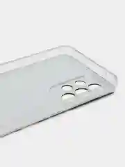 Коричневый чехол на Samsung Galaxy A33 5G / Галакси А33 5G прозрачный, с рисунком, защита камеры