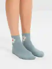 Лесной зеленый носки женские