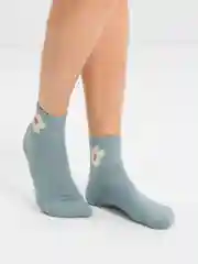 Лесной зеленый носки женские