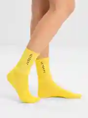 Носки удлиненные с принтом "Неделя" унисекс