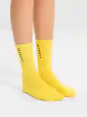 Носки удлиненные с принтом "Неделя" унисекс