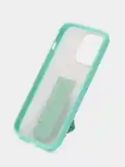 Бирюзовый чехол с принтом iPhone 13 Pro