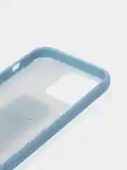 Светло-синий чехол с принтом iPhone 13 Pro