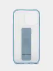 Светло-синий чехол с принтом iPhone 13 Pro